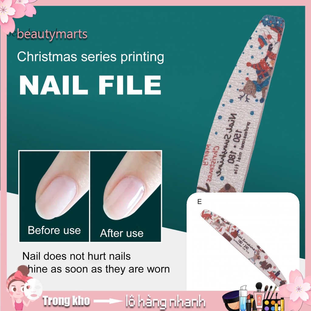 [Hàng mới về] Thanh dũa móng tay đa năng gọn nhẹ tiện dụng cho nữ