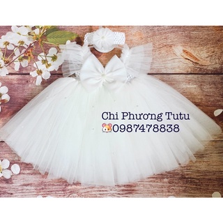 Đầm công chúa cánh tiên nơ 🍓🍓. Đầm đủ size từ 1 tháng đến 8 tuổi.
