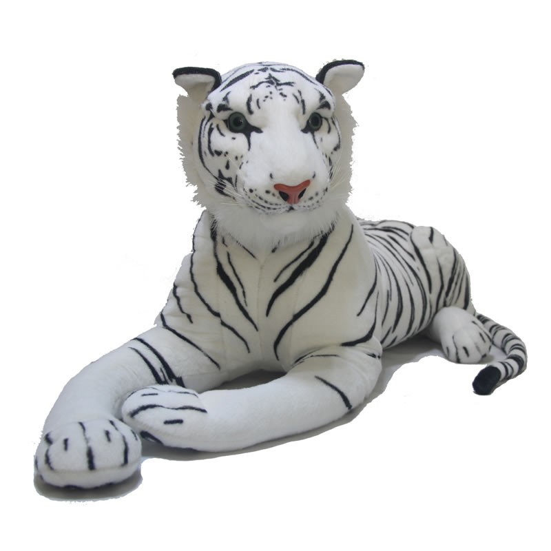 Thú bông Hổ trắng dài 53cm, 73cm
