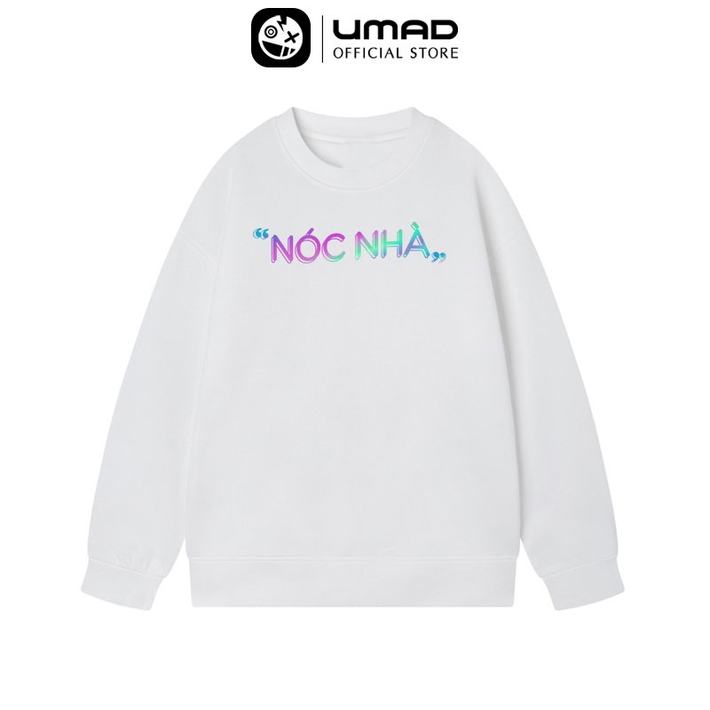 Áo SWEATER UMAD mẫu TRỤ CỘT/NÓC NHÀ in PHẢN QUANG lạ mắt phong cách đường phố hot trend full box