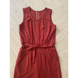 Jumpsuits hàng thiết kế màu cam