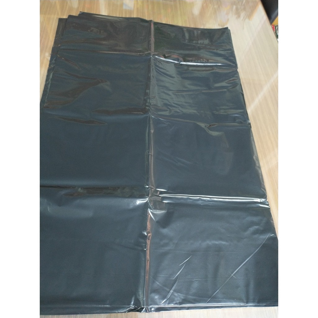 Túi đóng hàng, túi gói hàng, túi rác đen không quai kích thước 90x120 dùng cho thùng to 250 lít hàng loại 1