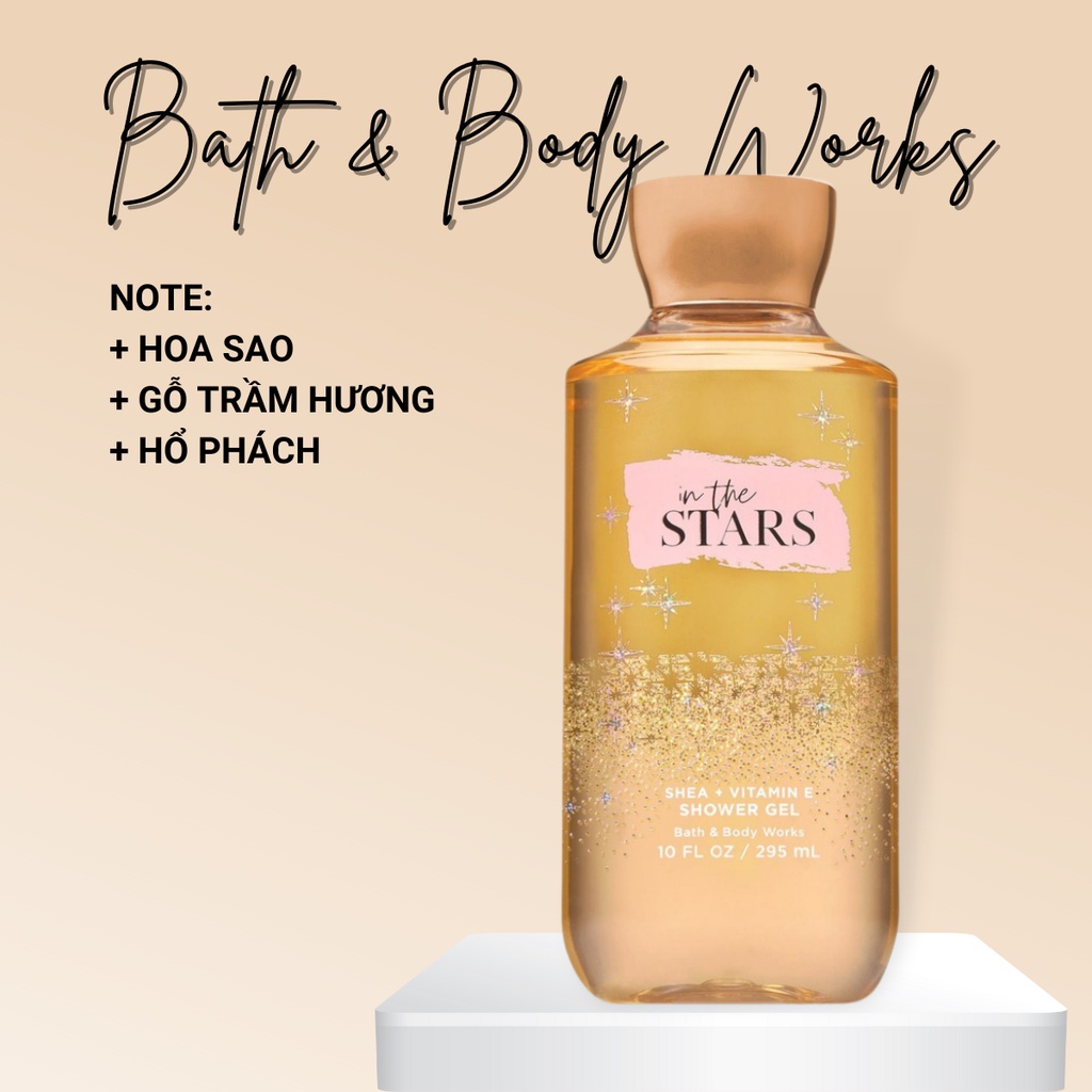Sữa tắm Bath & Body Works In The Stars Shower Gel Giúp Da Mịn Màng 295 ml