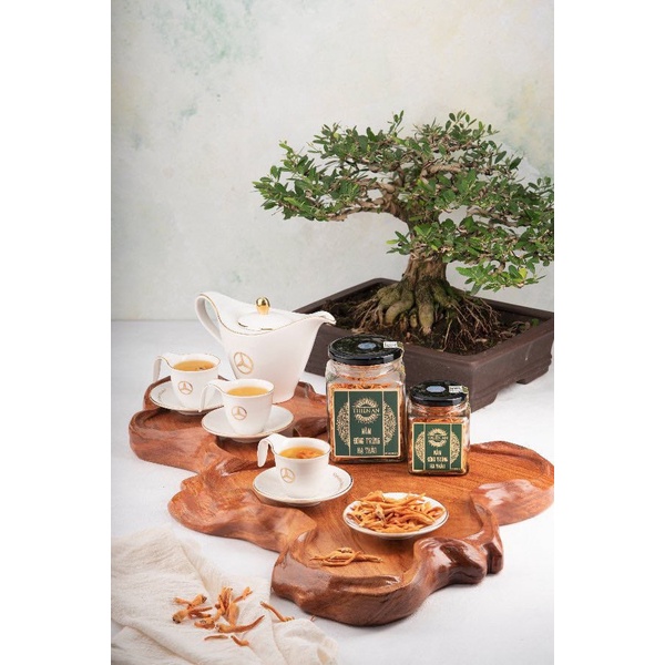 Đông Trùng Hạ Thảo Khô Thiên An Hộp 10gr, Nấm Đông Trùng Loại Thượng Hạng, Cao Cấp ***mua 3 tặng 1***