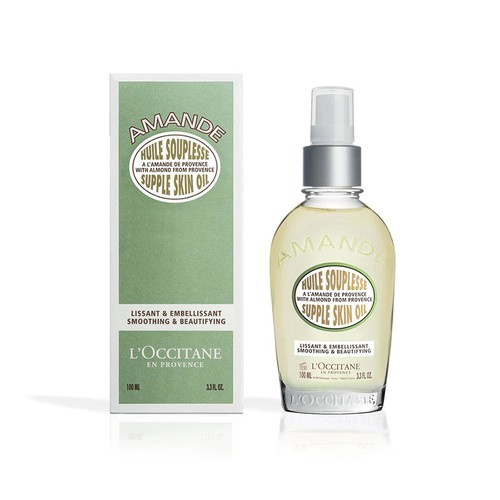 Tinh Dầu Chống Rạn Da Organic L’Occiatane Almond Supple Skin Oil 100ml