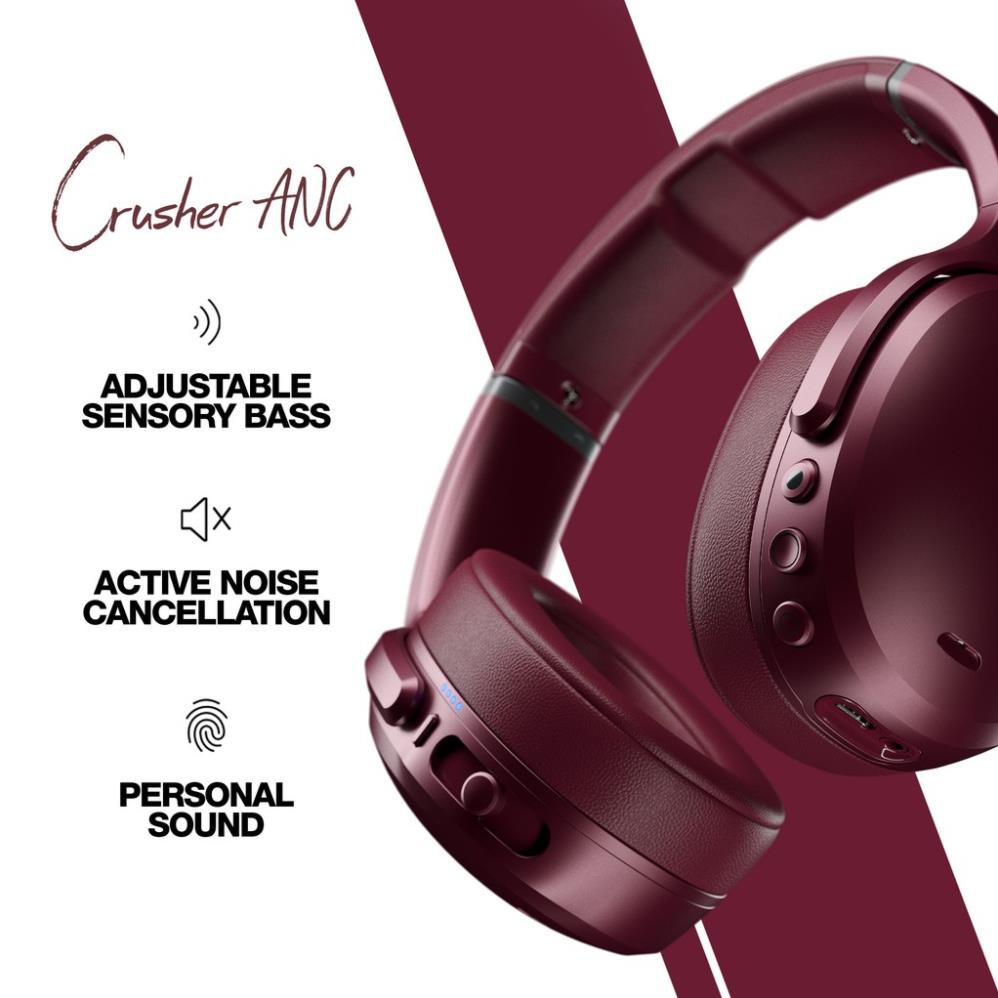 Tai Nghe Skullcandy Crusher ANC Personalized, Noise Canceling Wireless