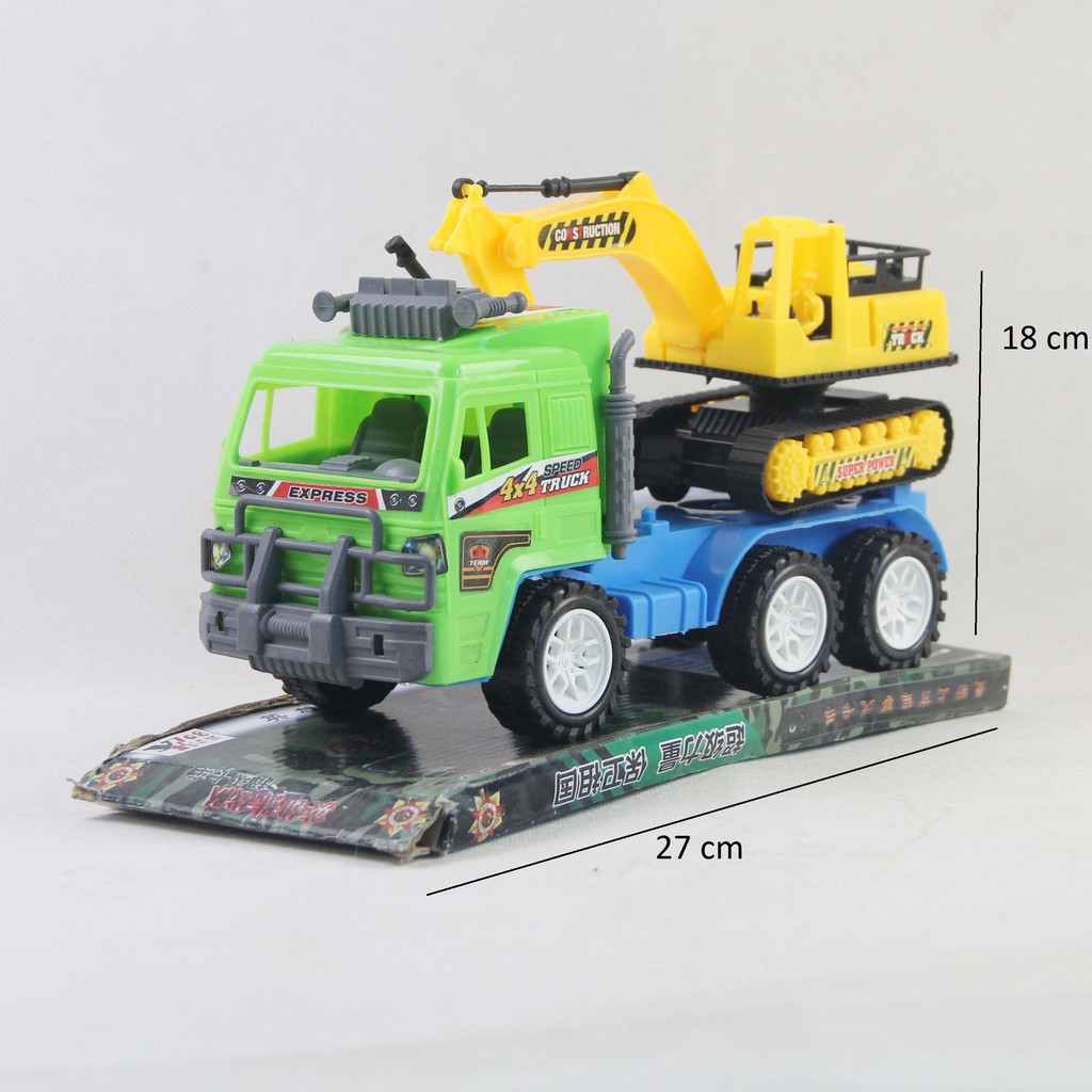 Ôtô chở máy xúc cho bé  PCC- 15