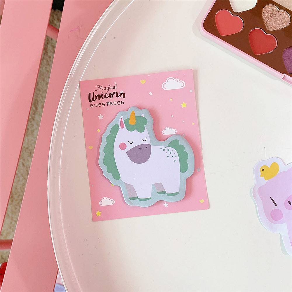 Giấy note (sticky note) hình Unicorn dễ thương