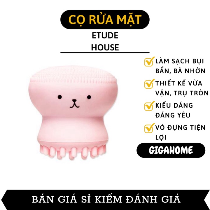 Cọ rửa mặt  GIÁ VỐN] Cọ Rửa Mặt Bạch Tuộc giúp làm sạch da mặt, tẩy tế bào chết 3390