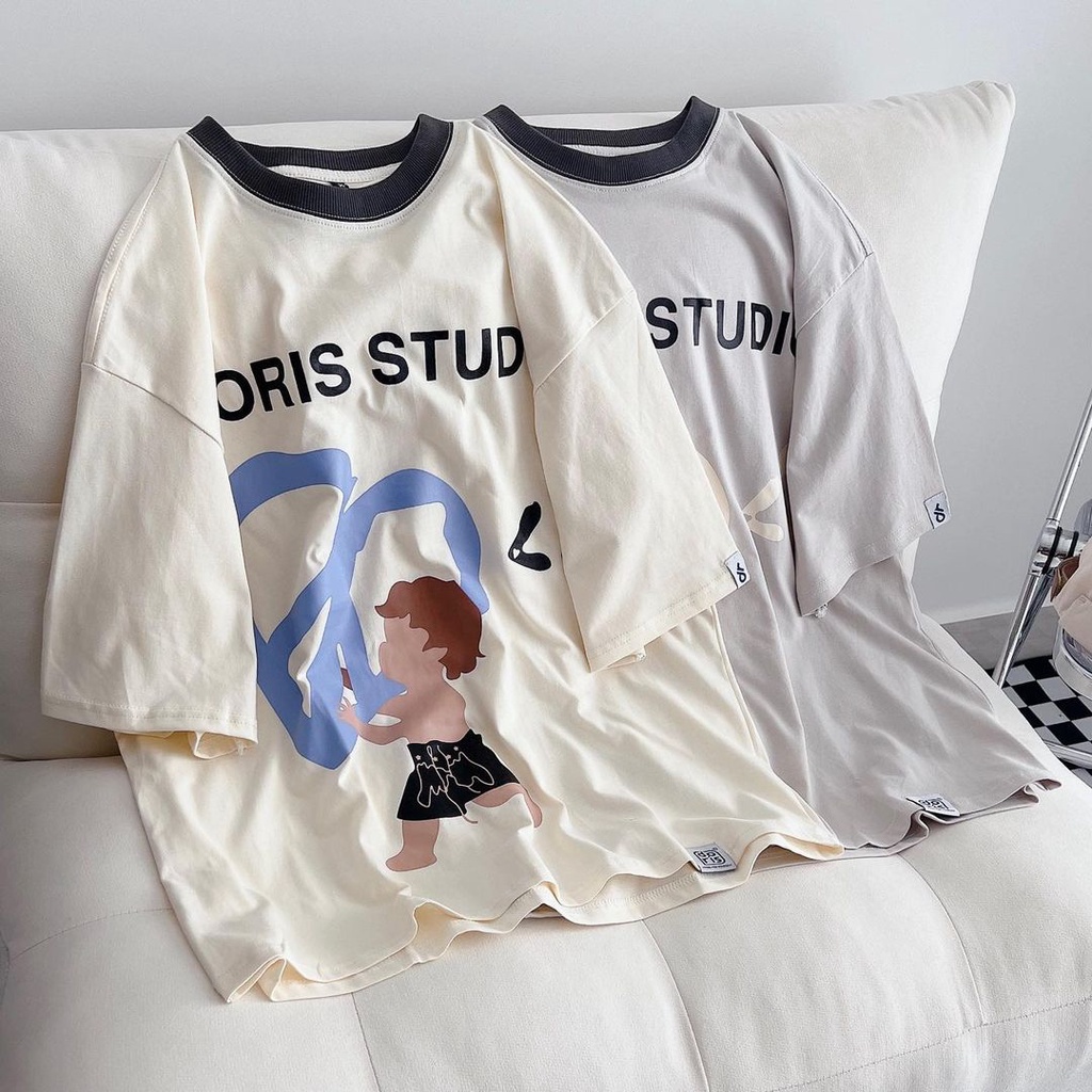 Áo Thun BOY LOVE DORIS Tay Lỡ Form Rộng / 2 Màu / Unisex