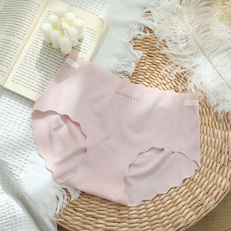 Quần lót nữ, quần su gân tăm viền sóng 6688 - Moon Underwear