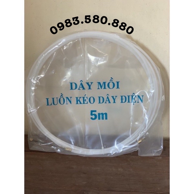 DÂY MỒI LUỒN DÂY ĐIỆN 5m 10m