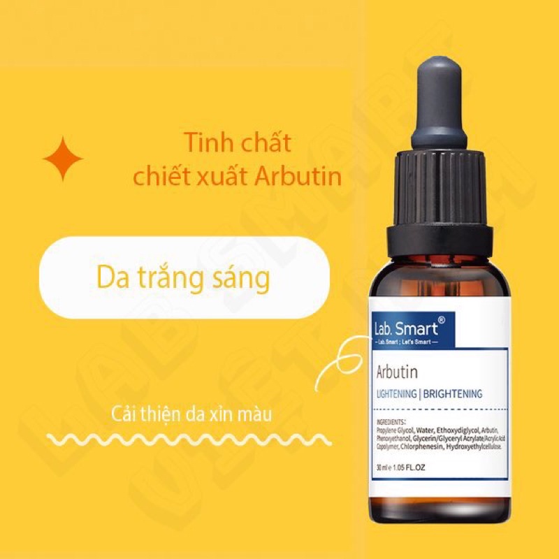 Tinh chất serum [XANH HI-TEC] ARBUTIN giảm nám, tàn nhang 30ml DrHsieh LabSmart Đài loan