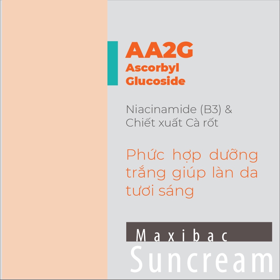 Kem chống nắng chống tia UV Maxibac tuýp 40ml