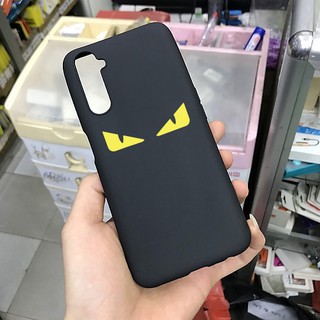Ốp TPU mềm in hình mắt Khủng long cho Realme 6 pro