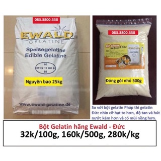 Cb 1,5kg gelatin Đức+ 1 hộp cá dẻo+ 1 nhiệt kế