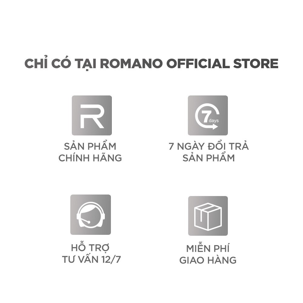 [Romano] [Mới] Xịt Khử Mùi Cao Cấp Romano Vip Vision Sang Trọng Cuốn Hút 150Ml