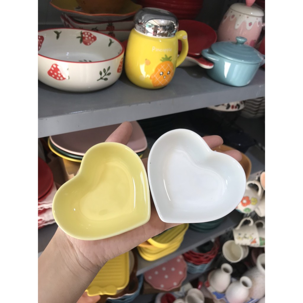Bát Ăn Dặm Cho Bé ❤ Bát Ăn Cơm Gốm Sứ Kiểu Nhật Cao Cấp Chén Dĩa Dễ Thương Đựng Gia Vị  40ml nhiều màu