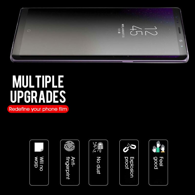 2 Miếng Dán Cường Lực Chống Trầy 3d Cho Samsung Galaxy S10 S7 S9 S8 Plus Note 10 Pro 8 9