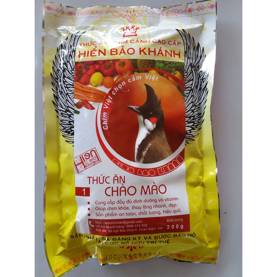 Cám Hiển Bảo Khánh Chào Mào Số  1