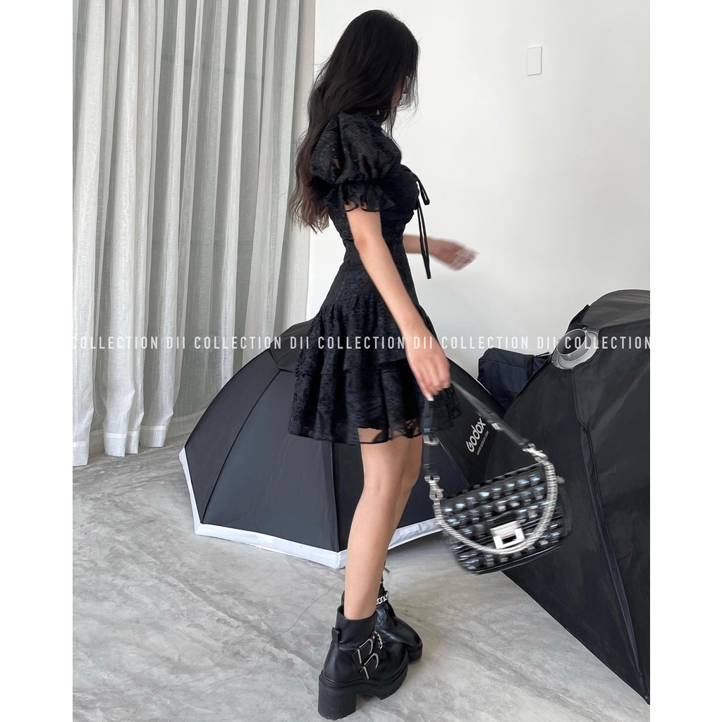 DII COLLECTION - Đầm thiết kế ren xoè tiểu thư cao cấp