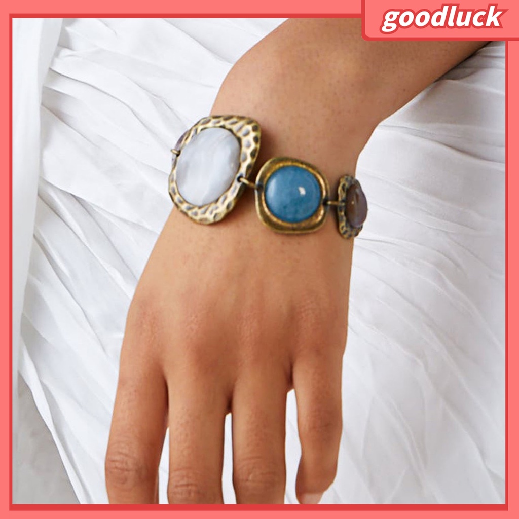 Goodluck| Vòng Đeo Tay Bằng Hợp Kim Thiết Kế Độc Đáo Thời Trang Cho Nữ