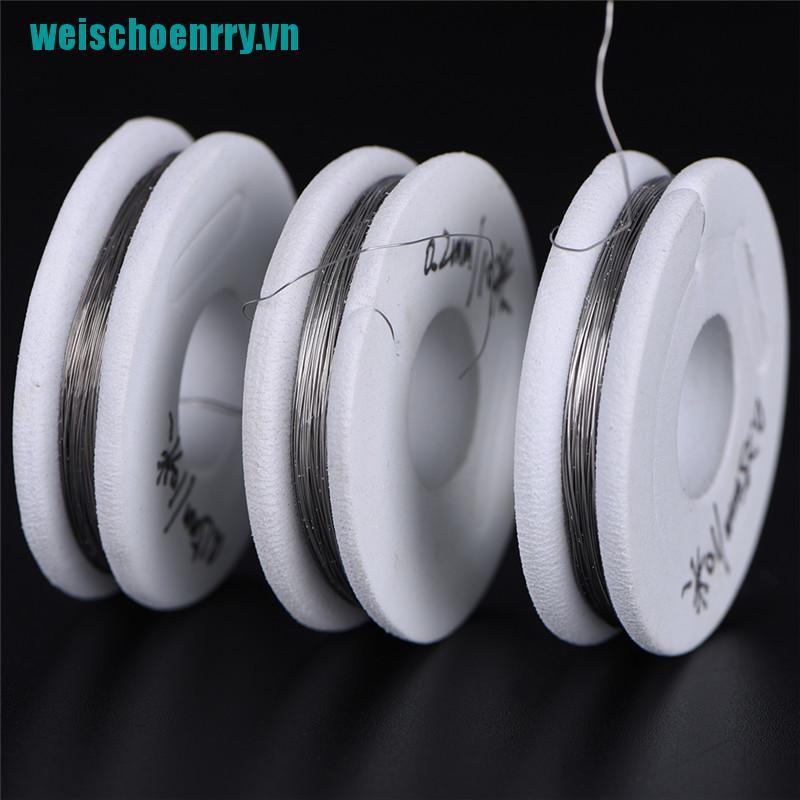 Weis♪Cuộn Dây Điện Trở Kháng Lực 0.15~0.25mm 10m