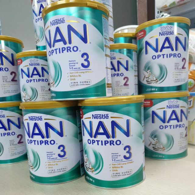 [CHÍNH HÃNG] Sữa Bột Nestlé NAN Optipro - Nan Việt Số 3 - Hộp 900g Date mới