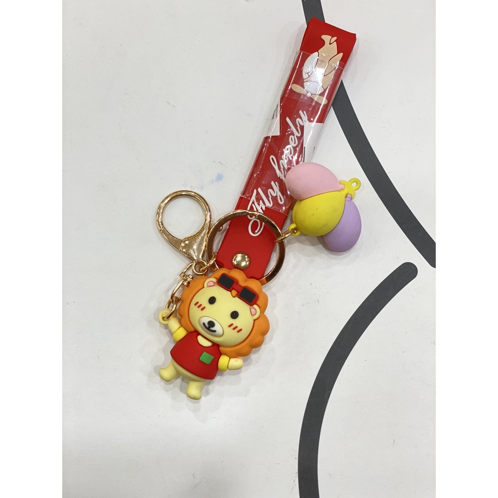 Móc khóa hình thú dễ thương