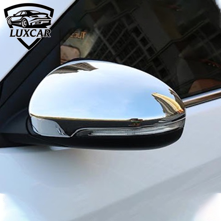 Ốp gương chiếu hậu HYUNDAI ACCENT 2018-2020 mạ Crom cao cấp LUXCAR