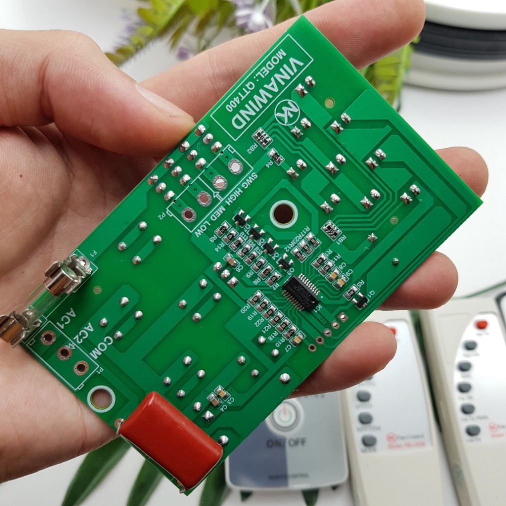 Bộ mạch quạt treo tường Vinawind - Điện cơ thống nhất QTT400 QTT 400