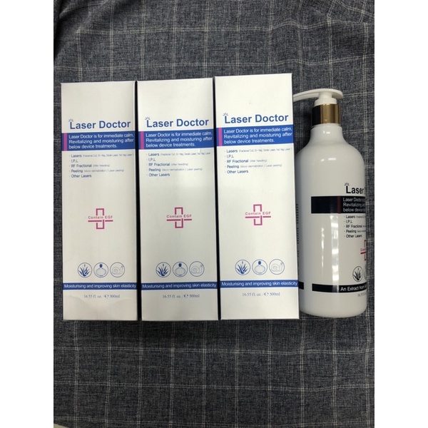 Laser Doctor 500ml - Lotion Cấp Ẩm Chuyên Sâu, Phục Hồi Và Tái Tạo Da