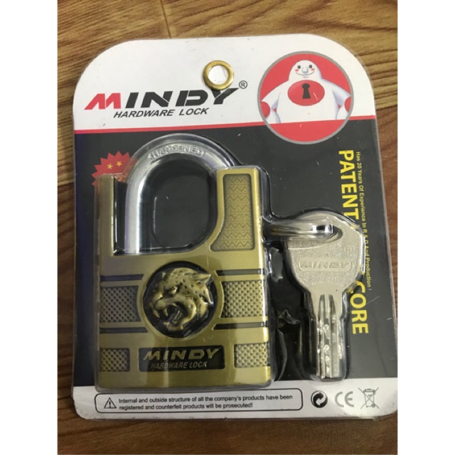 [SALE 10%] Ổ khoá Mindy 50mm chống cắt