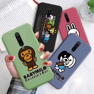 Ốp Điện Thoại Silicon Dẻo Mềm Hình Chú Khỉ / bape Chống Sốc Cho xiaomi redmi k20 / k20 pro / mi 9t / mi 9t pro