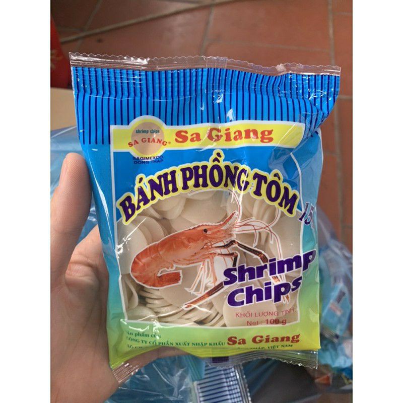 Bánh Phồng Tôm Sa Giang Gói 100g -200g