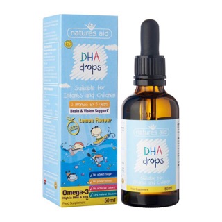 Vitamin DHA drops dạng giọt( 50ml) cho bé từ 3 tháng đến 5 tuổi