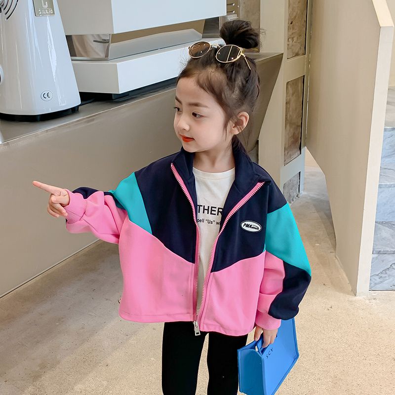 Áo Khoác Bóng Chày Phong Cách Nhật Bản Hàn Quốc Thời Trang Xuân Thu Mới 2022 Cho Bé Gái