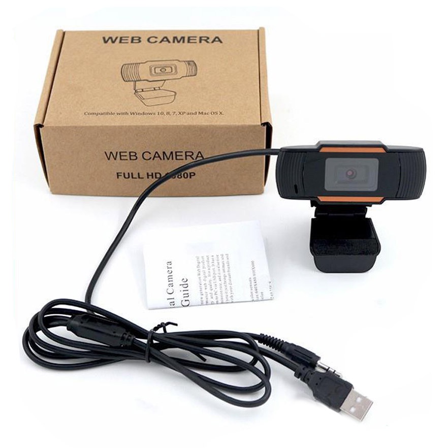 Webcam máy tính HD+ 720P / FULL HD 1080P siêu nét có mic thoại, phục vụ học online, livestream, cuộc họp online