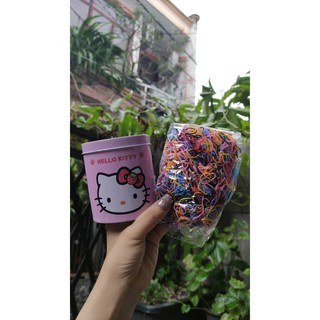  Hộp thun cột tóc hello kitty cho bé