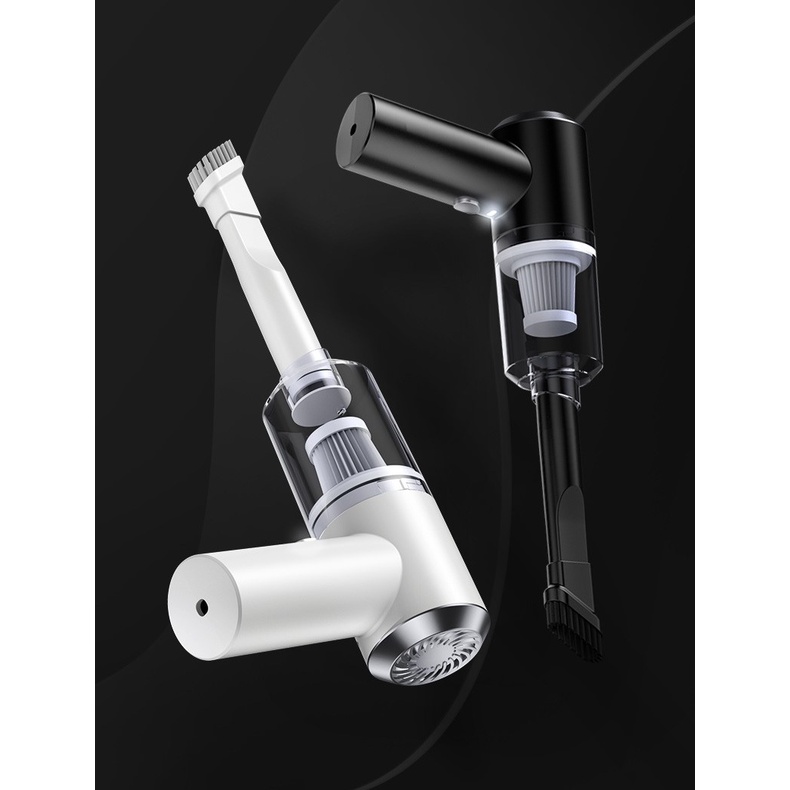 Hàng HOT Máy hút bụi cầm tay mini không dây 120W 6000PA đa năng lực hút siêu mạnh sử dụng hút bụi ô tô, bụi giường【Southdakota051】