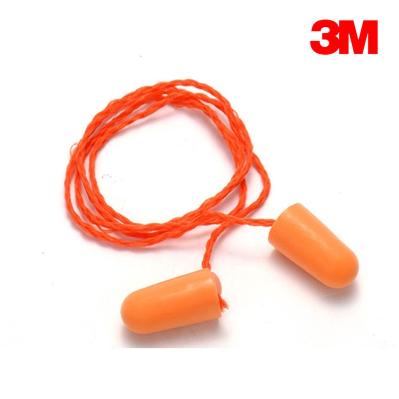 1 đôi nút tai chống ồn 3M 1110 - nút nhét tai chống ồn có dây đeo tiện lợi 3M1110