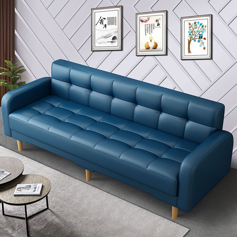 Giường sofa vải hai mục đích có thể gập lại phòng cho thuê căn hộ nhỏ chung cư cao ốc văn đơn ba người <