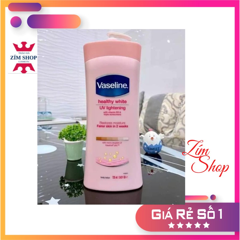 Dưỡng Thể Trắng Da Vaseline 725 ml - Thái Lan