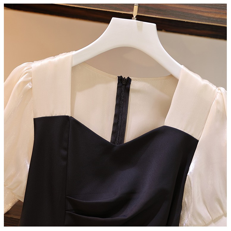 🌸Hàng Order🌸 Váy Bigsize Tay Voan Bồng Vắt Eo Sẻ Tà Sang Chảnh Nữ Tính🌸Hàng Quảng Châu | BigBuy360 - bigbuy360.vn