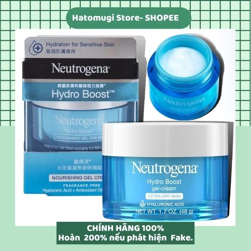 Kem dưỡng ẩm neutrogena / Kem neutrogena water gel và aqua gel 50ml