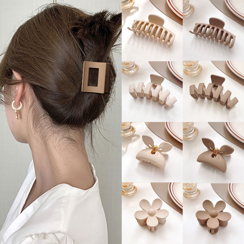 Cặp Tóc Càng Cua Màu Đen Thời Trang Hàn Quốc