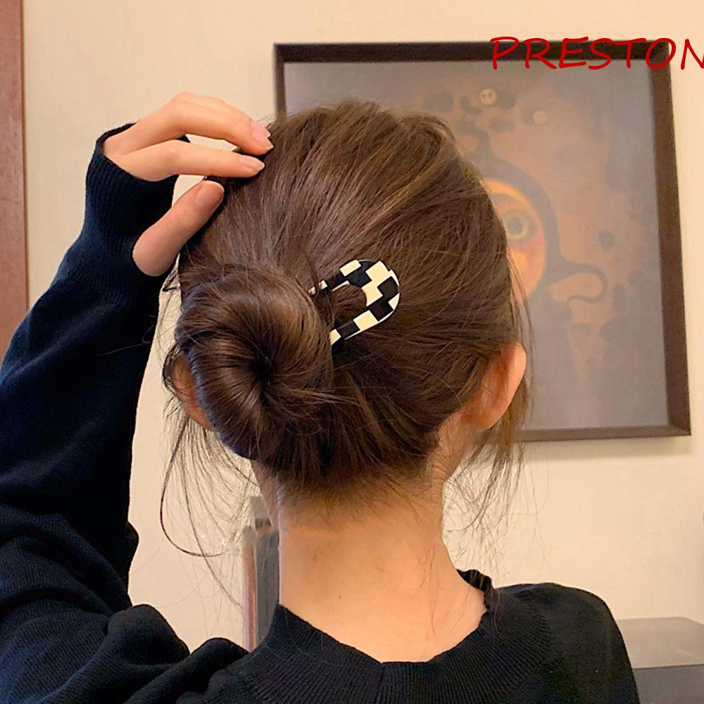 Trâm Cài Tóc Acetate Tạo Kiểu Tóc Đơn Giản Dễ Phối Đồ Phong Cách Hàn Quốc Cổ Điển