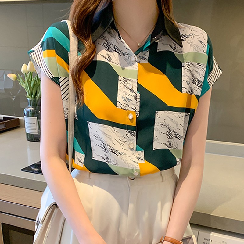 Áo sơ mi lụa trơn trẻ chung sang chảnh 2021