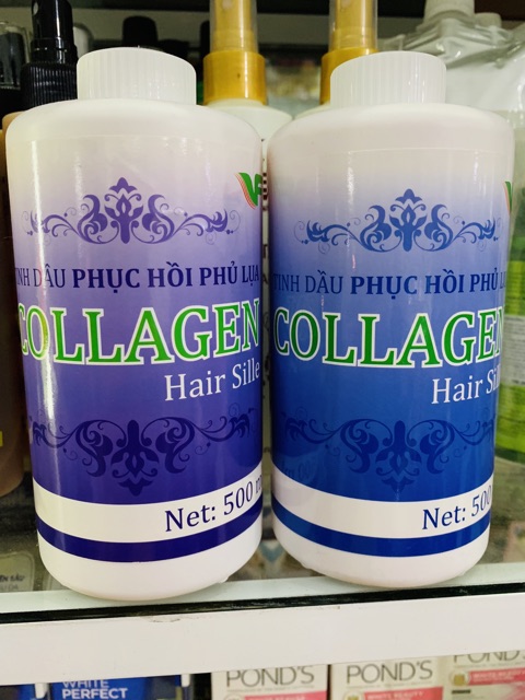 Tinh dầu serum phục hồi phủ lụa 1000ml pha hóa chất uốn duỗi nhuộm phủ bóng TVF màu xanh vàng đen | BigBuy360 - bigbuy360.vn