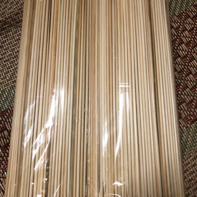 1kg que xiên tre dài 28cm ( xiên làm khoai tây lốc xoáy - thịt nướng)